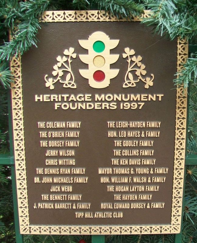 Heritage Monument Founders 1997 Marker image. Click for full size.