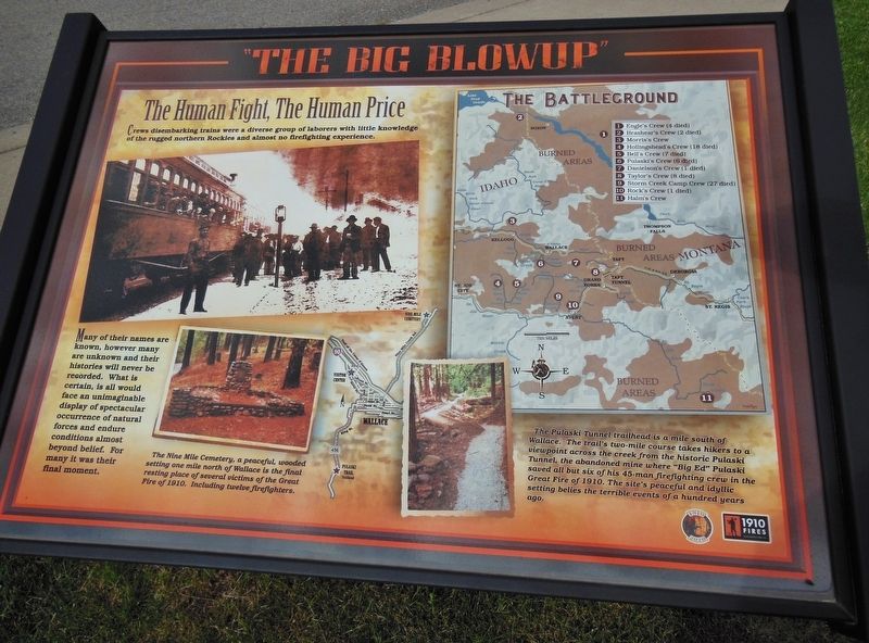 "The Big Blowup" Marker image. Click for full size.