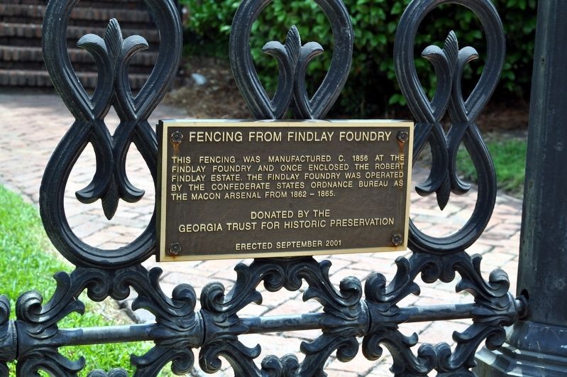 Fencing from Findlay Foundry Marker image. Click for full size.