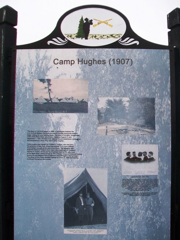 Camp Hughes (1907) Marker image. Click for full size.