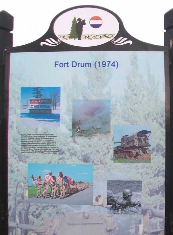 Fort Drum (1974) Marker image. Click for full size.