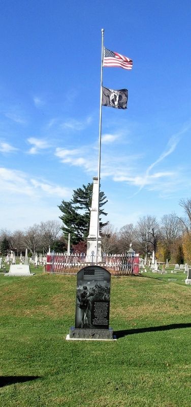 Enon Civil War Memorial Marker image. Click for full size.