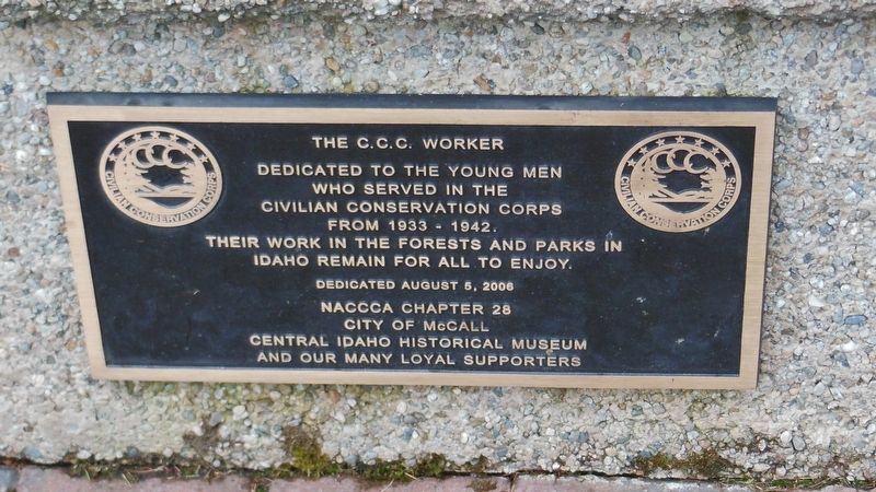 CCC Worker Marker. Click for full size. CCC Worker Marker image. Click for full size.