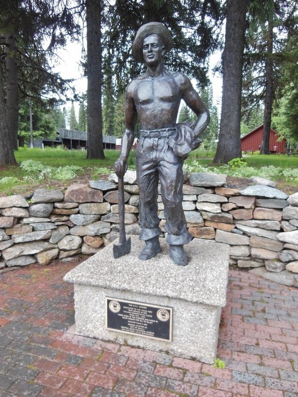CCC Worker Statue image. Click for more information.