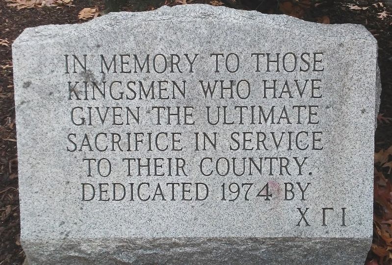 War Memorial Marker. Click for full size. War Memorial Marker image. Click for full size.