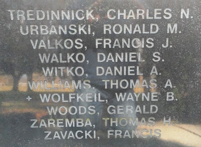 Vietnam Veterans Memorial Honored Dead. Click for full size. Vietnam Veterans Memorial Honored Dead image. Click for full size.