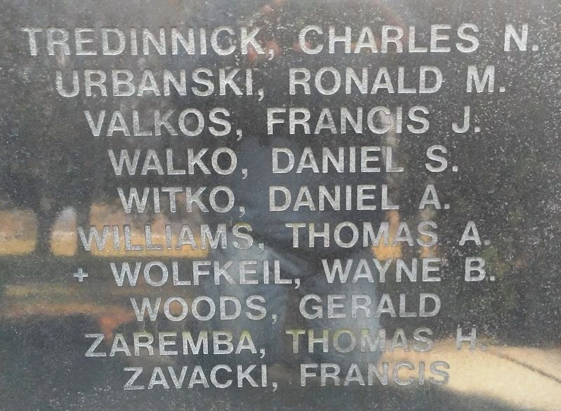 Vietnam Veterans Memorial Honored Dead image. Click for full size.