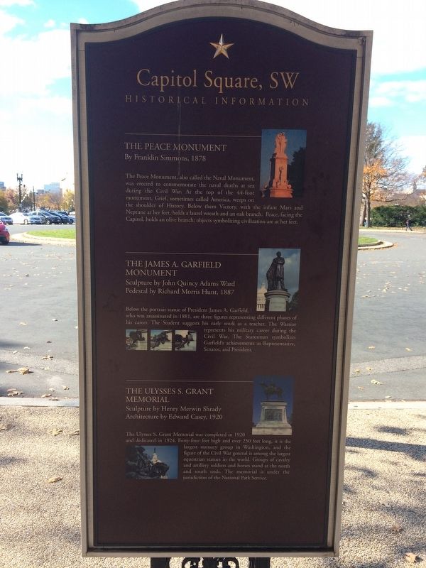 Capitol Square, SW Marker image. Click for full size.