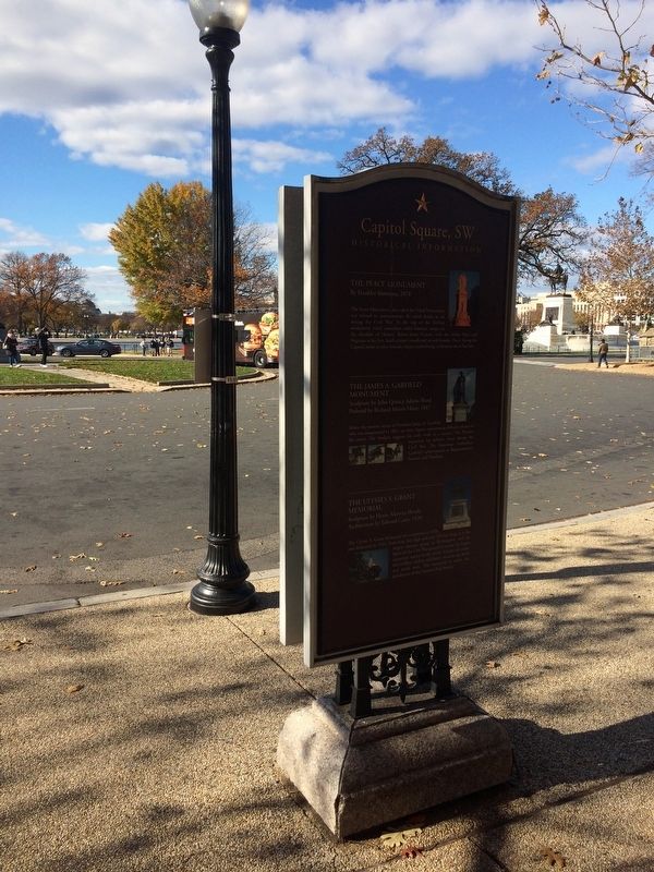 Capitol Square, SW Marker. Click for full size. Capitol Square, SW Marker image. Click for full size.