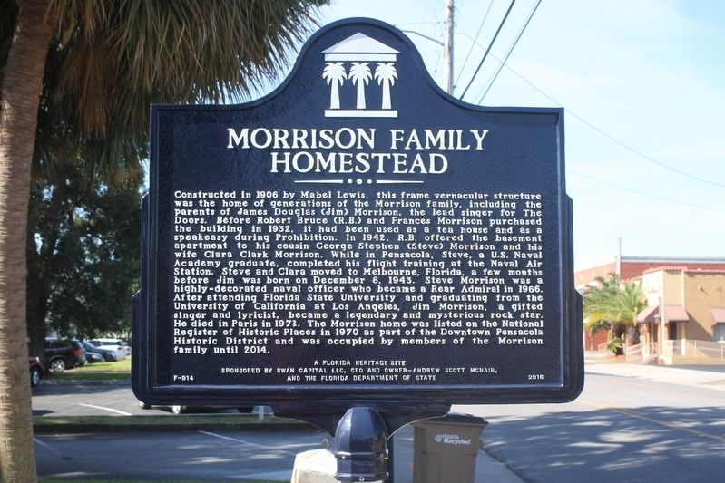Morrison Family Homestead Marker image. Click for full size.