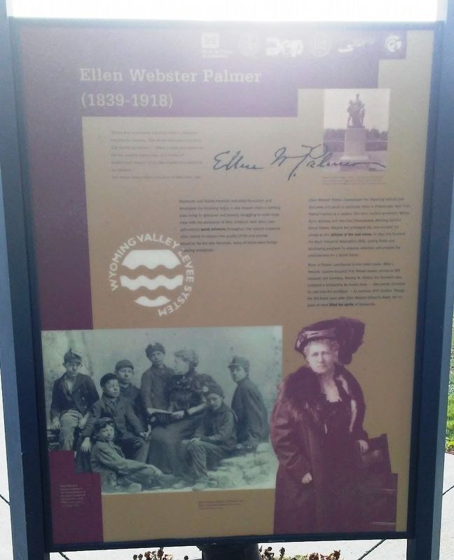 Ellen Webster Palmer Marker image. Click for full size.