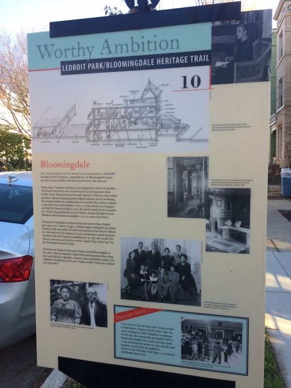 Bloomingdale Marker image. Click for full size.