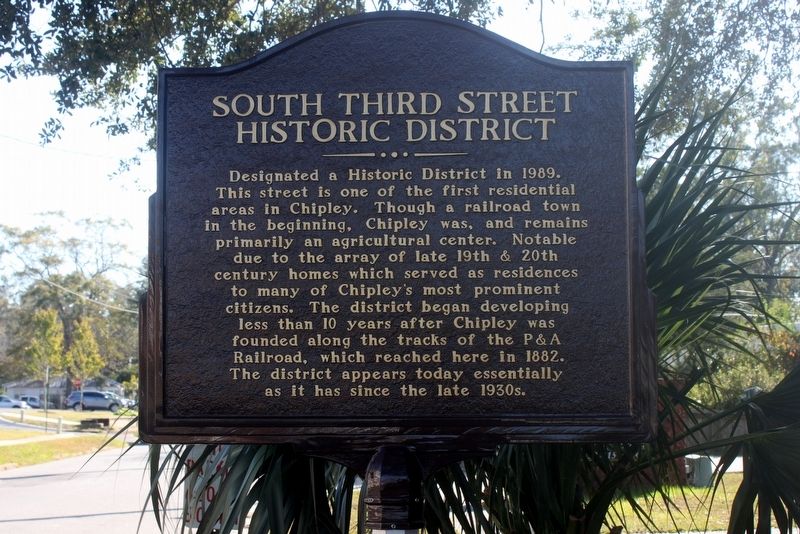 South Third Street Historic District Marker image. Click for full size.