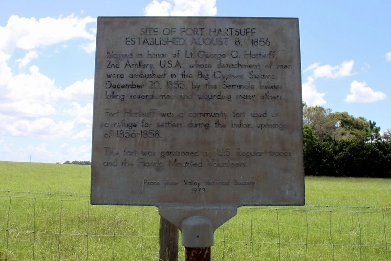 Site of Fort Hartsuff Marker image. Click for full size.