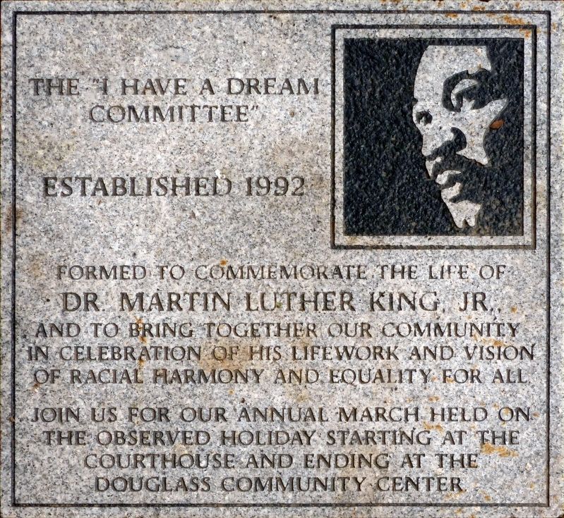 The “I Have a Dream Committee” Marker. Click for full size. The “I Have a Dream Committee” Marker image. Click for full size.