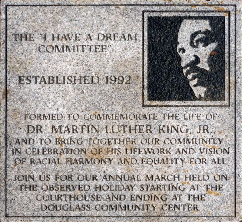The “I Have a Dream Committee” Marker image. Click for full size.