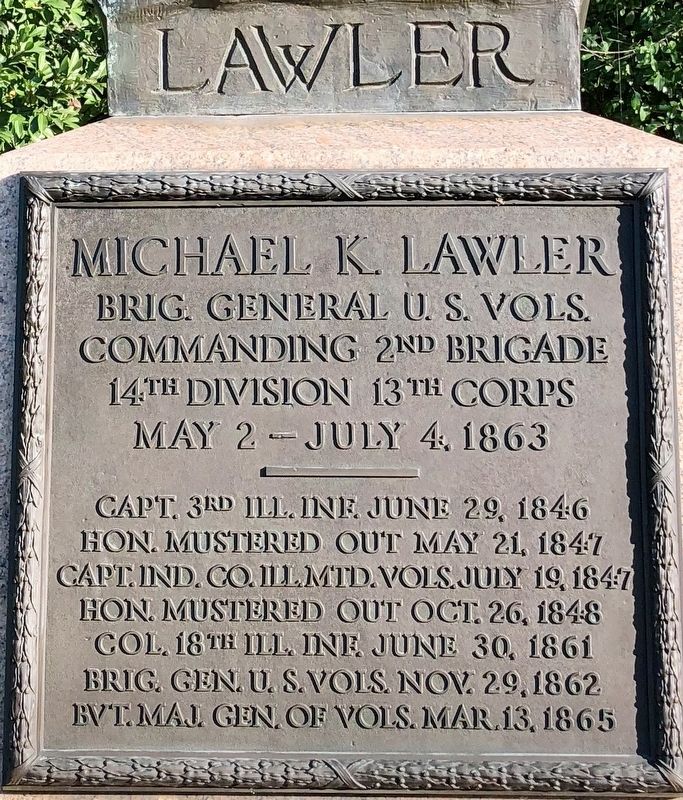Michael K. Lawler Marker. Click for full size. Michael K. Lawler Marker image. Click for full size.