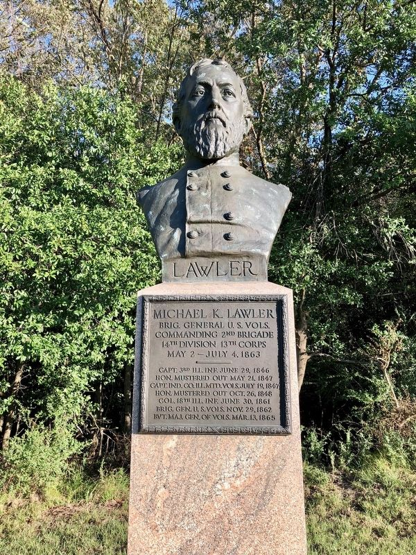 Michael K. Lawler monument.. Click for full size. Michael K. Lawler monument. image. Click for full size.