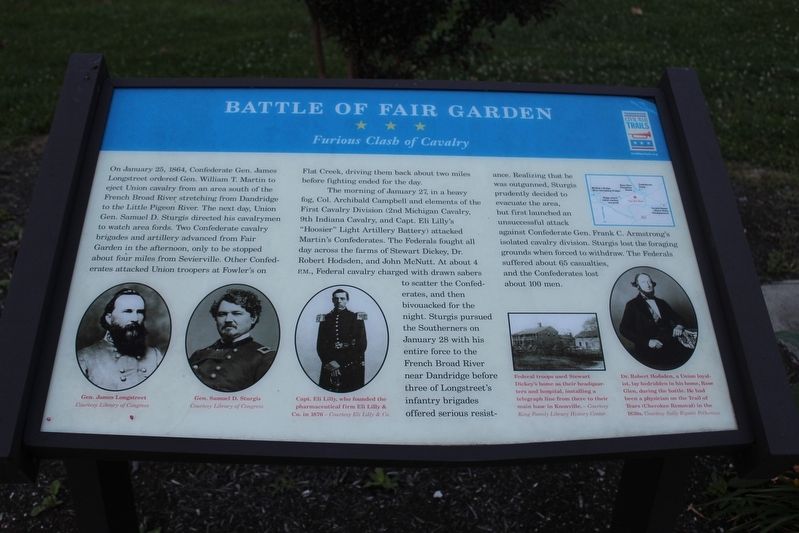 Battle of Fair Garden Marker image. Click for full size.