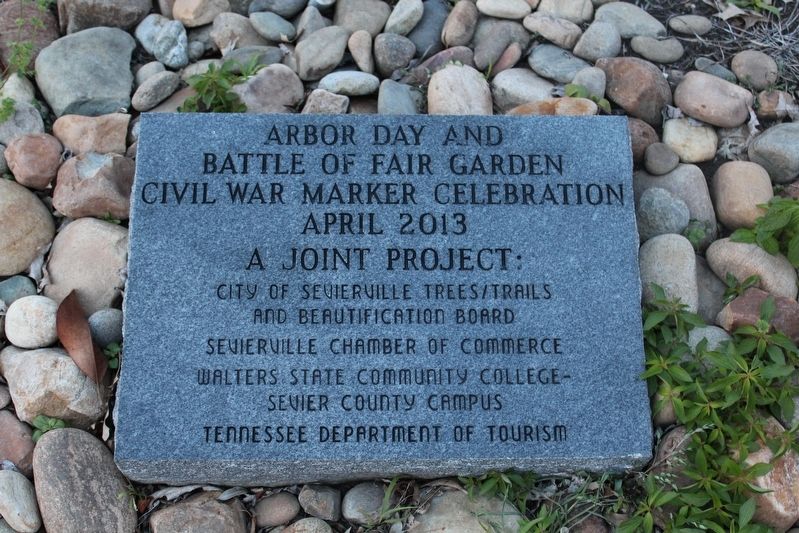 Battle of Fair Garden Marker. Click for full size. Battle of Fair Garden Marker image. Click for full size.