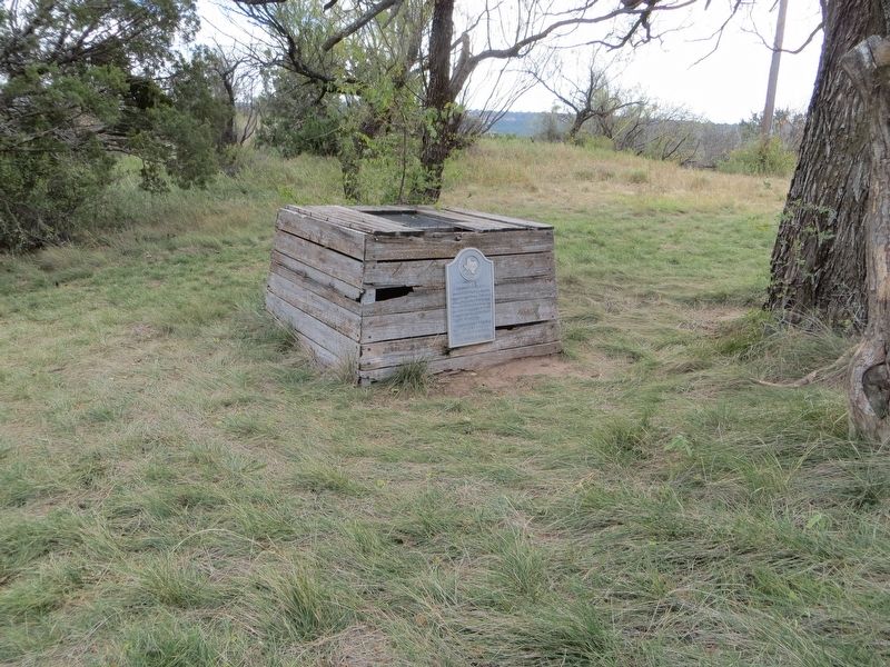 Pioneer's Well Marker. Click for full size. Pioneer's Well Marker image. Click for full size.
