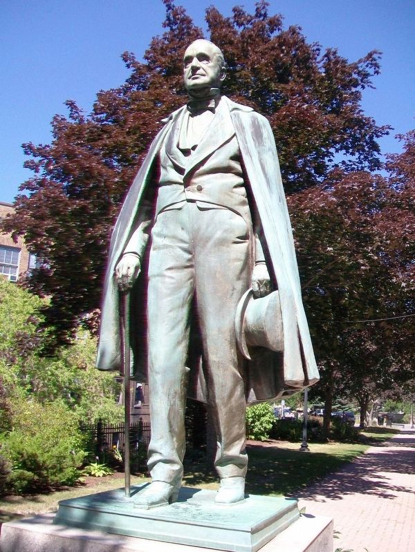 Hannibal Hamlin Statue image. Click for full size.