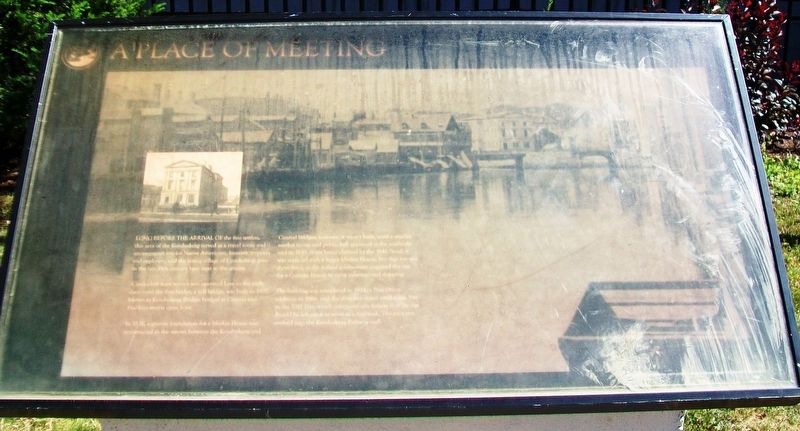 A Place of Meeting Marker. Click for full size. A Place of Meeting Marker image. Click for full size.