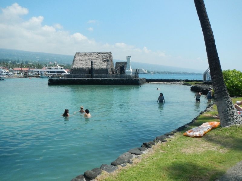Reconstruction of Kamakahonu. Click for full size. Reconstruction of Kamakahonu image. Click for full size.