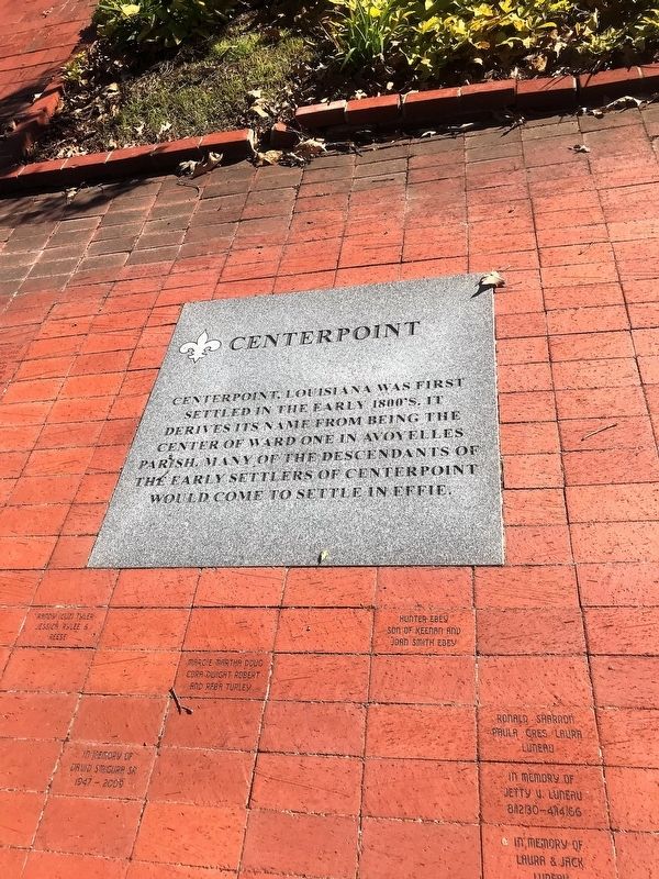 Centerpoint Marker. Click for full size. Centerpoint Marker image. Click for full size.