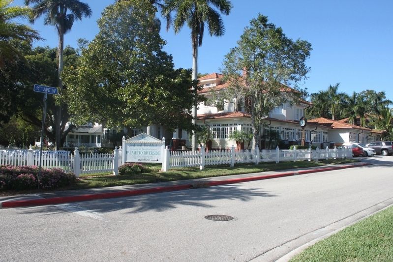 Palmetto Riverside Bed and Breakfast looking northwest image. Click for full size.