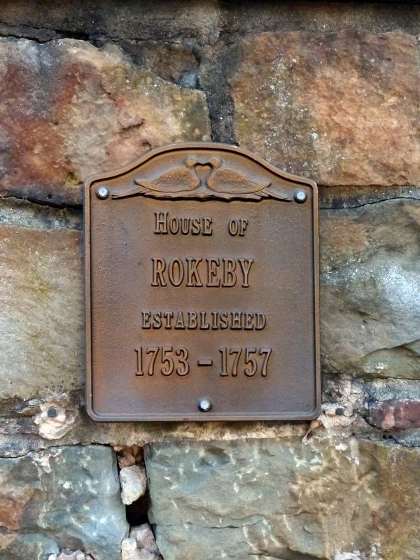 House of Rokeby<br>Established 1753 - 1757 image. Click for full size.
