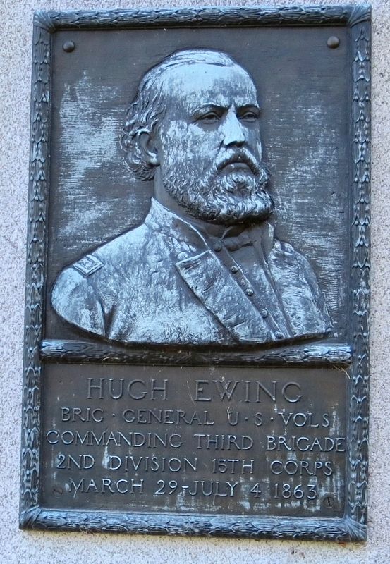 Hugh Ewing Marker image. Click for full size.