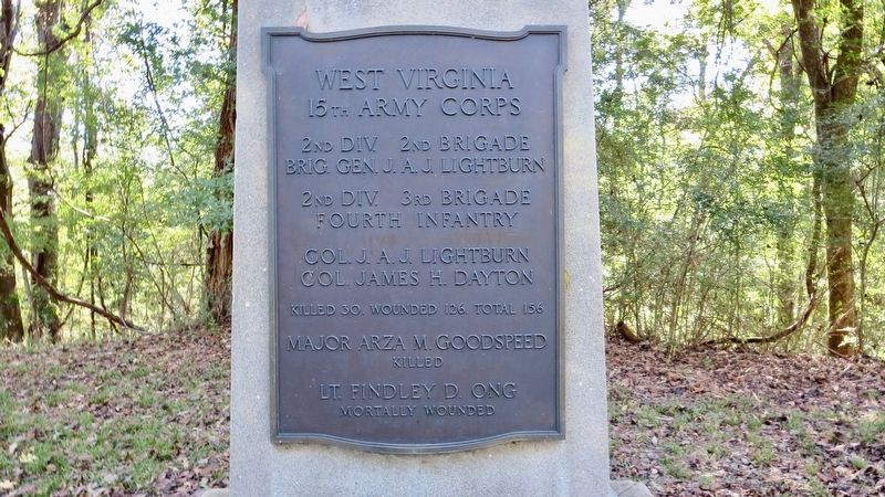 West Virginia 15th Army Corps Marker image. Click for full size.