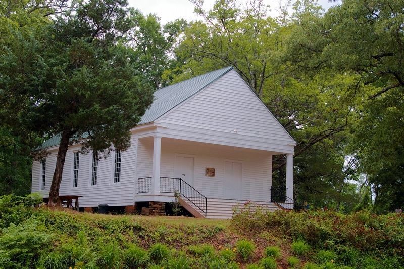 Wrightsboro Friends Meeting House and Marker. Click for full size. Wrightsboro Friends Meeting House and Marker image. Click for full size.