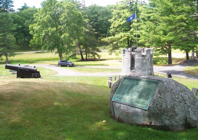 Soldiers and Sailors Lot and Marker. Click for full size. Soldiers and Sailors Lot and Marker image. Click for full size.