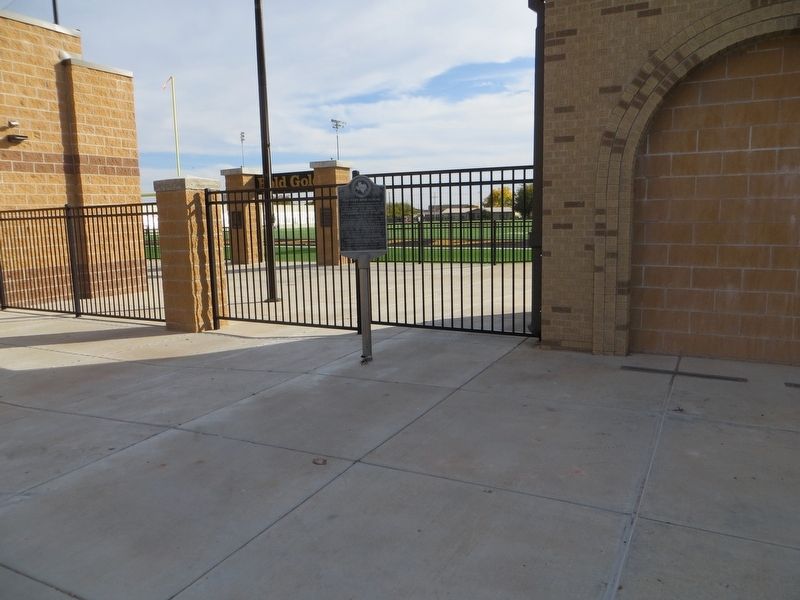 Old Post High School Marker. Click for full size. Old Post High School Marker image. Click for full size.