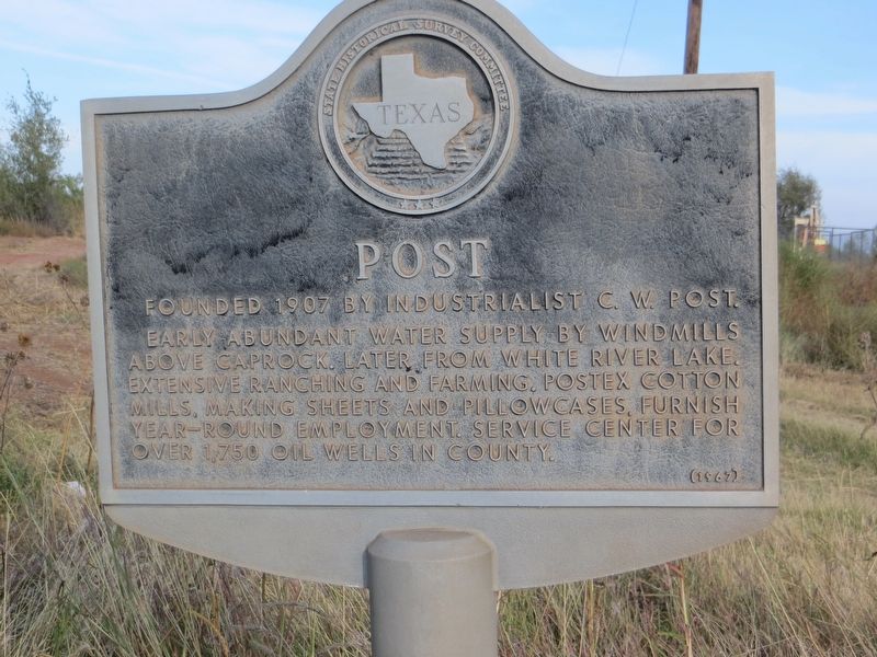 Post Marker image. Click for full size.
