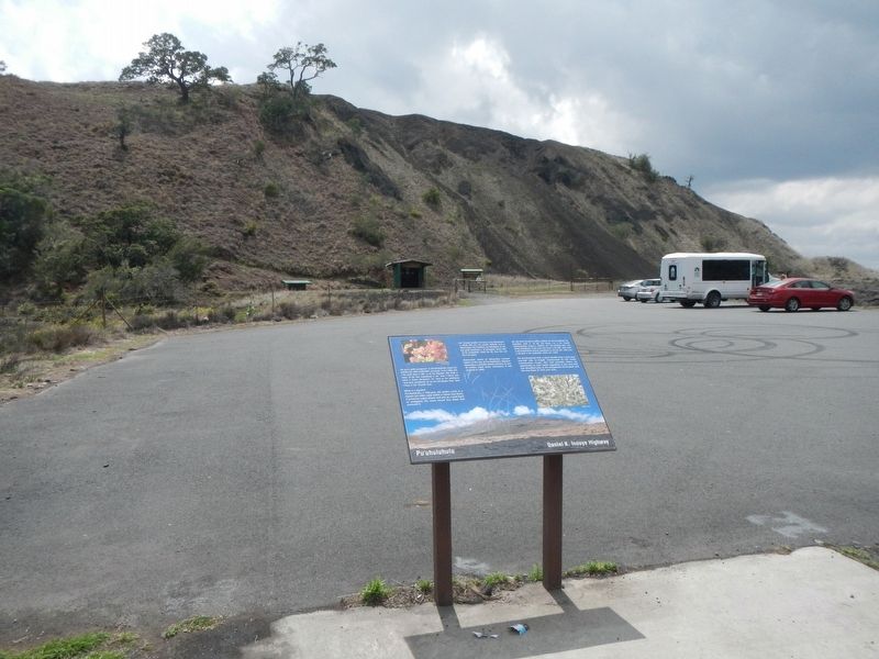 Pu'uhuluhulu and Marker. Click for full size. Pu'uhuluhulu and Marker image. Click for full size.