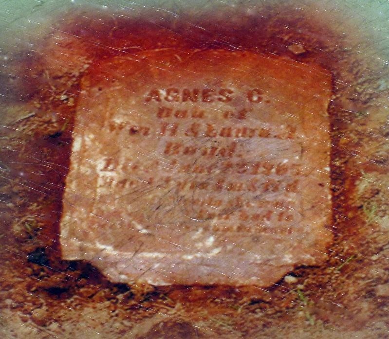 Agnes C. Dau. of Wm. H & Laurel Boyd. Click for full size. Agnes C. Dau. of Wm. H & Laurel Boyd image. Click for full size.