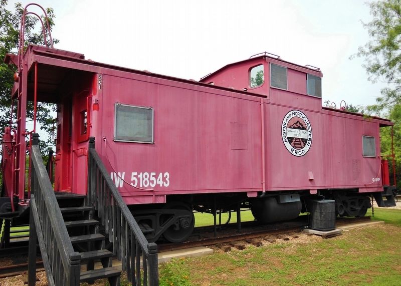 Austin & Northwestern Logo Caboose. Click for full size. Austin & Northwestern Logo Caboose image. Click for full size.
