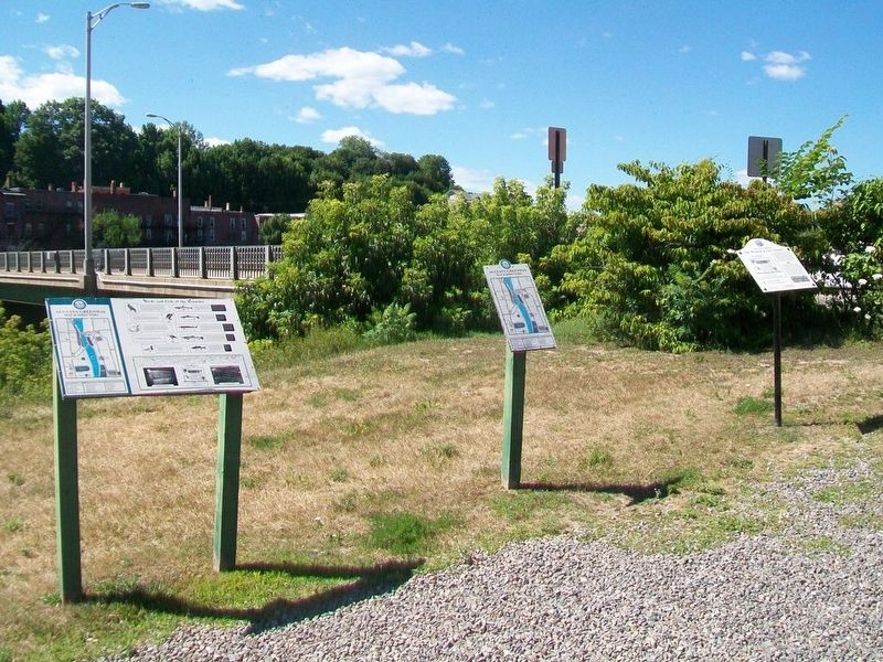 Birds and Fish of the Kennebec Marker image. Click for full size.