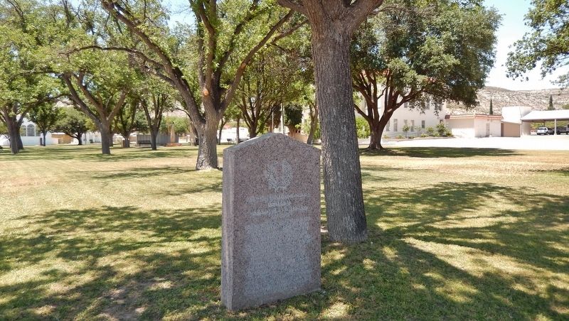 General Alexander W. Terrell / Texas in the Civil War Marker (<i>wide view</i>) image. Click for full size.