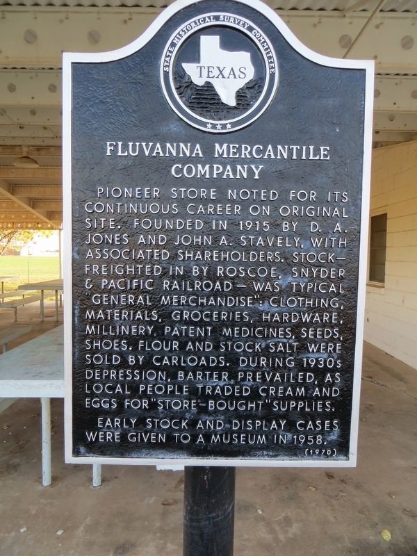 Fluvanna Mercantile Company Marker. Click for full size. Fluvanna Mercantile Company Marker image. Click for full size.