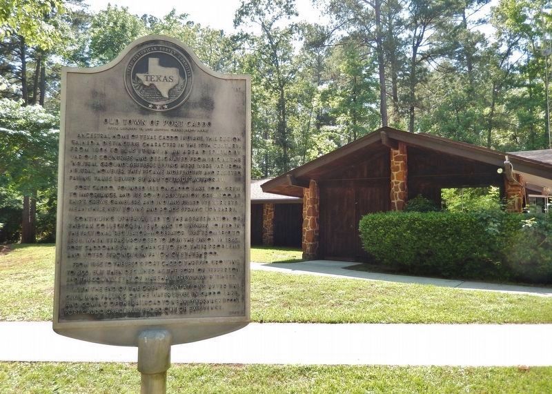 Old Town of Port Caddo Marker image. Click for full size.