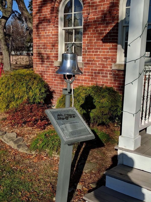 Fire Apparatus Bell and Marker. Click for full size. Fire Apparatus Bell and Marker image. Click for full size.