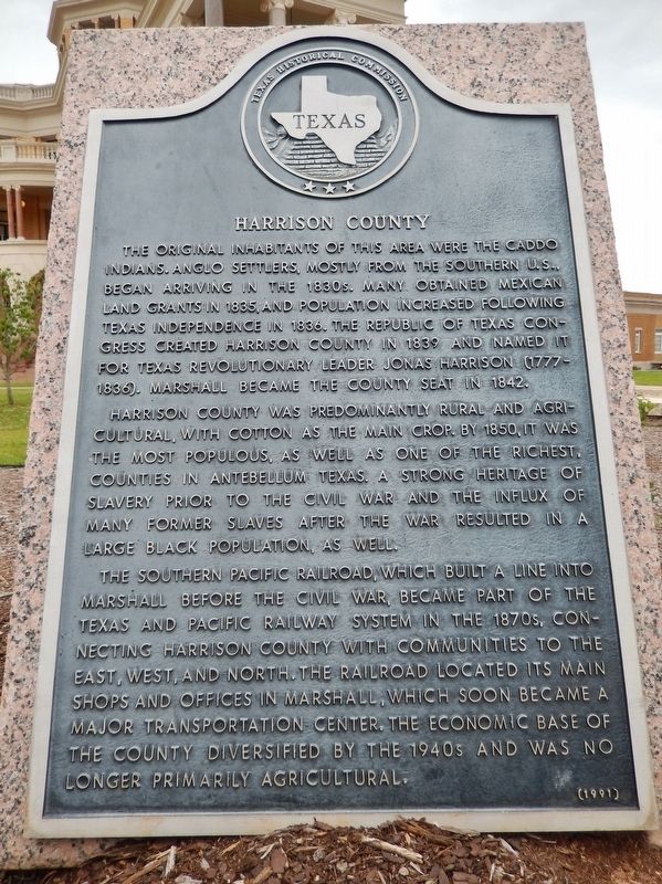 Harrison County Marker image. Click for full size.