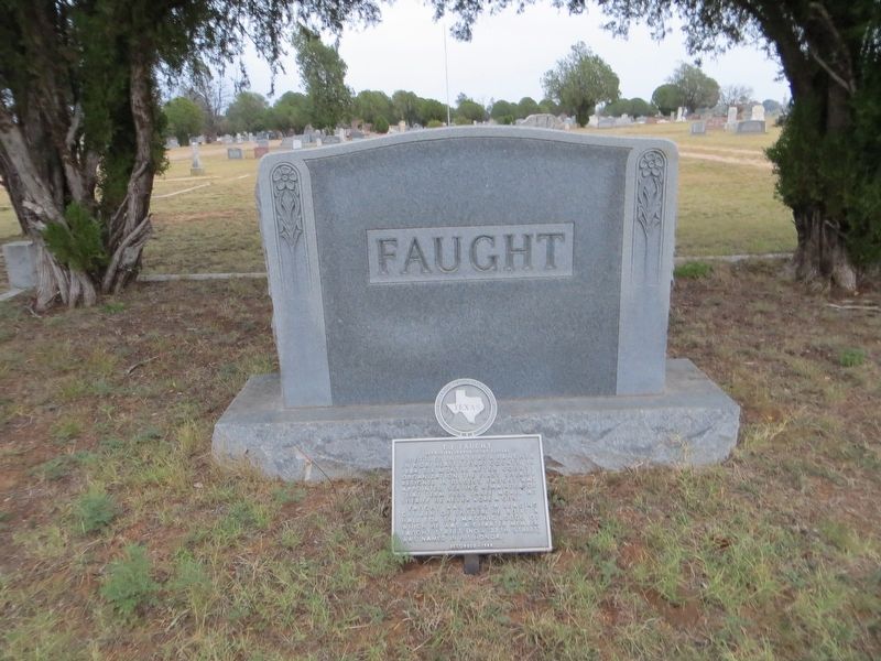 T. J. Faught Marker image. Click for full size.