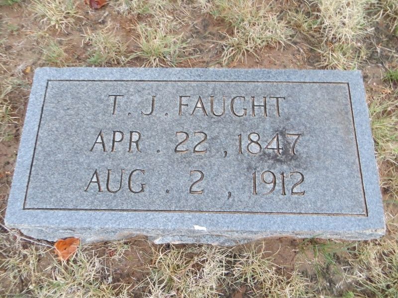 T. J. Faught Marker image. Click for full size.