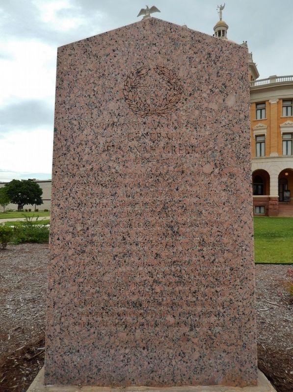 General Elkanah Greer / Knights of the Golden Circle Marker (<i>front side</i>). Click for full size. General Elkanah Greer / Knights of the Golden Circle Marker (<i>front side</i>) image. Click for full size.