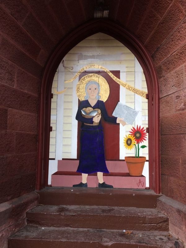 Dorothy Day Mural. Click for full size. Dorothy Day Mural image. Click for full size.